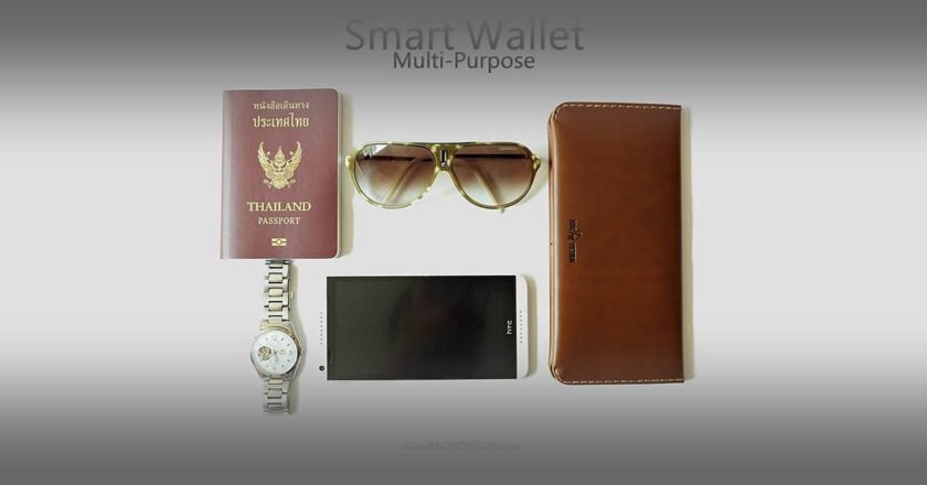 wallet สำหรับใส่ Passport book หนังแท้