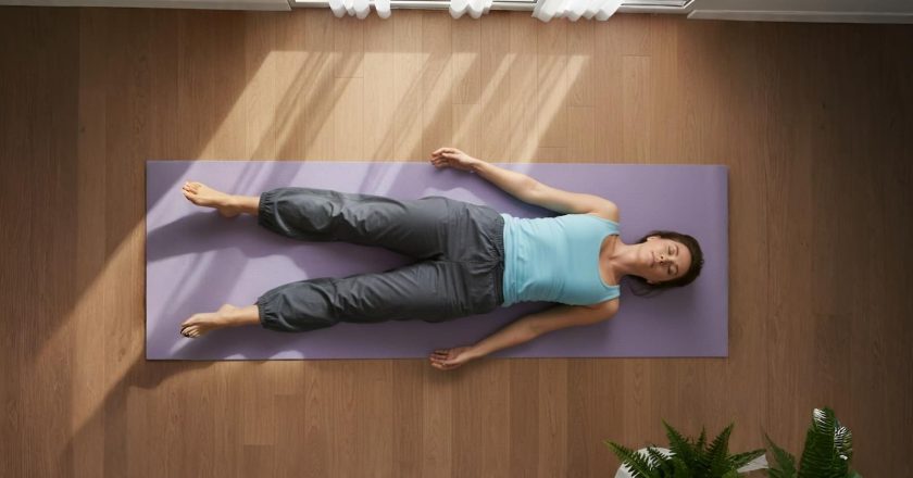 ศวาสนะ ( โยคะท่าศพ )