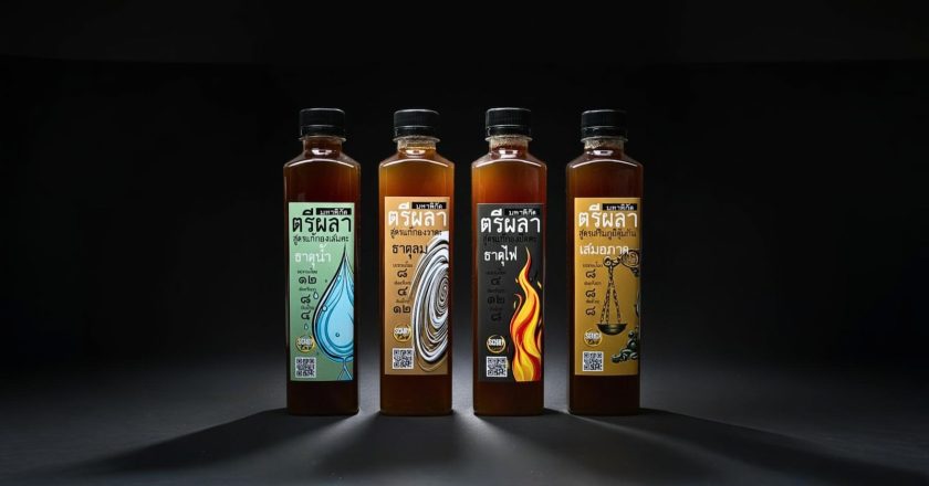 น้ำกระสายยา ตรีผลา